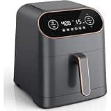 Extra-Large 9-Quart 6-in-1 Air Fryer Oven with LCD Touch Control