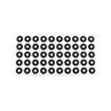 3D Scanning Markers/Dots/Stickers, Reference Point Markers/Reflection Markers for 3D Scaning and Optical Tracking for Complex Details(Inner 10 Outer 14mm (2000))