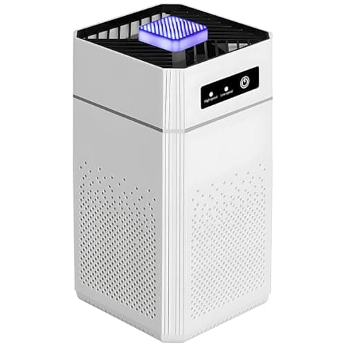 Bosreroy Desktop Mini Air Purifier, 3-Speed, Quiet Operation, 9.6 in / 24.5 cm, for Home Office and Bedroom