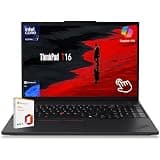 Lenovo Thinkpad T16 Gen4 Business Laptop, Intel 12-Core Ultra 7 255U, 16’’ WUXGA Touchsreen, Win 11 Pro with Lifetime MS Office, 32GB DDR5 RAM 1TB SSD, 5MP Webcam, Thunderbolt 4, Backlit, Ethernet