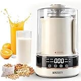 10 in 1 Nut Milk Maker Machine, 40oz/1.2L Soy Milk Maker with Auto Clean/24H Delay/Keep Warm/Boil Water, Almond Milk Maker for Homemade Oat, Juice, Milk Shakes, Plant Based Beverages