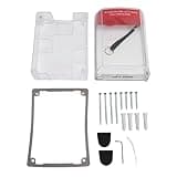 Fafeicy Fire Call Point Cover, Protective Guard with IP67 Water Proof Heat Proof Transparent Design and Installation, for Home Office Outdoor Manual Pull Station