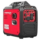 PowerSmart 3000-Watt Portable Inverter Generator, Quiet, CO Sensor, RV Ready 30A, Camping, Home use