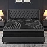 coletex Full Mattress, 14 Inch Hybrid Mattresses, Medium-Firm Feel with Pocket Springs & Cooling Gel Memory Foam, CertiPUR-US Certified for Enhanced Support, Cooling & Motion Isolation