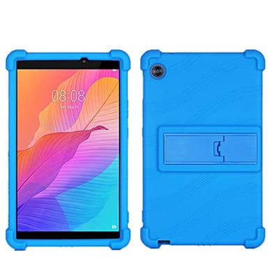 QYiiD Case for iPad mini 1/2/3, Light Weight Silicone Kids Friendly Soft Shock Protective Foldable Stand Cover for iPad mini 3/ Mini 2/ Mini 1-7.9 inch, Blue
