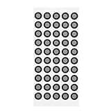 6 Sheets Scanning Reflective Markers 3D Scanner Reference Marker Points Capture Reflective Markers Points for Complex Details(10X6MM)