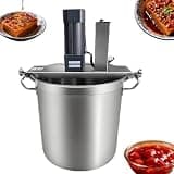 60L Commercial Food Mixer with 4-Blade Scraper, Stainless Steel, Variable Speed, Automatic for Jam & Sauce