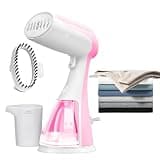 Handheld Portable Steamer for Clothes - 1350W Clothes Steamer with 300ml Large Capacity, 15S Fast Heat-up Portable Steam Iron, Effectively Remove Wrinkles for Travel/Hotel
