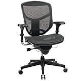 WorkPro® Quantum 9000 Series Ergonomic Mid-Back Mesh/Mesh Chair, Black