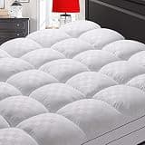 SameBed Mattress Topper King,Extra Thick Mattress Pad Cover for Back Pain,Cooling Mattress Protector with 8-21 Inch Deep Pocket,Overfilled Down Alternative Filling