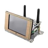 Kadimendium MMDVM Hotspot Board Compact Digital Voice Modem for Nationwide Connectivity with 3.5 Inch Color Screen and 16GB Memory Included