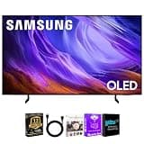Samsung 55 Inch Class 4K OLED Smart TV Bundle with HDMI Cable, Streaming Bundle and 12 Month CPS Protection Plan, HDR OLED Display, WiFi Smart TV, Gaming Ready Home Entertainment