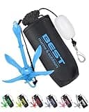 Best Marine and Outdoors Kayak Anchor, 3.5 Pound Anchor System Kit for Kayaks, Canoes, SUP Paddle Boards & Jet Skis, Fishing, Boating & Kayaking Accessories (Blue)