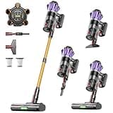 Migusky Cordless Vacuum Cleaner, 650W 55Kpa 70Mins Cordless Stick Vacuum with Hurricane Mode, 1.8L Cup, Anti-Tangle Vacuum Cordless, Self-Standing Vacuum Cleaners for Home Pet Hair Carpets