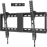 Fitmetal TV Wall Mount for 37-70 Inch TVs, Tiltable, Max VESA 600x400, 132 lbs Capacity, Fits 16", 18", 24" Wood Studs