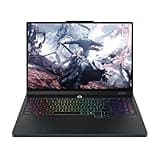Hotface Customized Laptop, Created Using 16" WQXGA 165Hz Gaming Laptop, Core Ultra 9 275HX, GeForce RTX 5070, 16GB/32GB/64GB RAM, 1TB/2TB/4TB SSD, 24-Zone RGB Backlit Keyboard, Win 11, Black