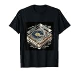 Vintage Turntable Cutaway for Vinyl and Analog Fans T-Shirt