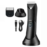 DAXXIN Hair Cutting Tool, Groin Area Hair Trimmer Lawn Mower Ceramic Blade Waterproof Wet Dry Clippers Pubic Armpit Body Hair Razor