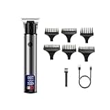 OOAYDYWO Electric Hair Clipper with LCD Digital Display Metal Body