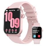 DIVOAZBVO Smart Watches for Women Men, 120 Sports Modes Smartwatch with 1.83 inches HD Display, Heart Rate/Sleep Monitor, IP67 Waterproof, Bluetooth Call & Music Control for iPhone/Android (Pink)