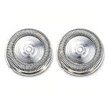 2 Pack Replacement Blades Compatible with Philips Norelco PQ888/81 Portable Shaver, Stainless Steel Refill Blades for Compact Travel Electric Razor