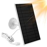Solar Panel Charger - 10W Waterproof Monocrystalline, 20x16x1cm 7.87x6.3x0.4in Silicon Rotating Mount Plate, Phones Motor RV Electronic Outdoor Camping Fishing Yard, Solar Panels 10W Wall Camera