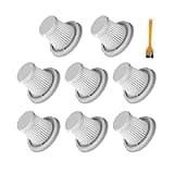 Compatible For Mijia, Handy Vacuum Cleaner SSXCQ01XY H13 Hepa Filter Parts Home Car Mini Wireless Replacement Accessories(8pcs)