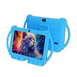 NOVOJOY 7 Inch Kids Tablet for Kids Android Toddler Tablets Children Tablet for Girls Boys with Protective Cover 32GB+4GB WiFi Bluetooth Dual Camera Educationl Games Parental Control Kids Software.