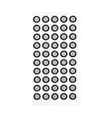 10 Sheets Scanner Reflective Film Reference Points for Scanning Magnetic Marker 3D Marker/dots The Pet for Complex Details