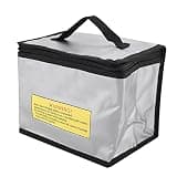 GOWENIC Portable Safe Bag, Explosion Proof Handbag for Charging Battery Security Bag, Fireproof Battery Storage for Home Travel