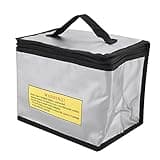 GOWENIC Portable Safe Bag, Explosion Proof Handbag for Charging Battery Security Bag, Fireproof Battery Storage for Home Travel