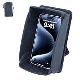 RAHJKB Sun Hood Sunshade for Phone,Universal Foldable Sun Glare Shield Hood,Cell Phone Sunshade Cover Protects from Sunlight and Glare,Outdoor Travel Accessories,Gray