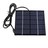 Generic Portable Solar Panel, Solar Panel Charger with 1.5W 5V Type C Port, Polycrystalline Silicon Charging for Mobile Phone, Camping, Hiking