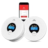 2 Pack Smart Indoor Monitor Combo with Phone Alerts, Home Monitor with App Control, Easy Setup for Home Rental RV