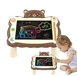 LCD Writing Tablet for Kids - Reusable Digital Drawing Board with Stand, Educational Learning Tool, Interactive Doodle Pad, Creative Art Practice Screen | Lightweight Erasable Device Study