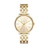 Michael Kors Watch for Women, Pyper Three-Hand Gold-Tone Stainless Steel Women's Watch