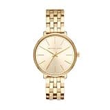 Michael Kors Watch for Women, Pyper Three-Hand Gold-Tone Stainless Steel Women's Watch