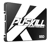 PUSKILL 1TB 2.5" SATA III Internal Solid State Drive, Up to 550MB/s Read & 450MB/s Write, 6Gb/s High-Speed SSD for PC Laptop Desktop Storage Upgrade, 3D NAND
