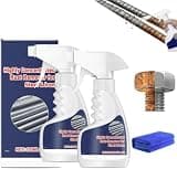 KDGENG 120ml Removedor De Oxido Altamente Concentradorust Remover,Highly Concentrated Steel Rust Remover,Highly Concentrated Rust Remover for Steel & Iron,Heavy Duty Rust Remover Spray for Metal (2)