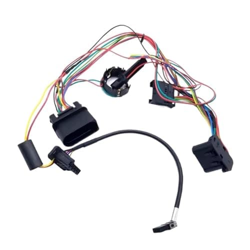 Fit for Audi A6 C6 2005-2008 Xenon Headlight Internal Wire Harness Plug Wiring Harness Assembly Non AFS and with AFS(Right with AFS)