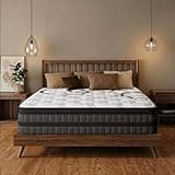 Plush King Size Mattress 14 Inch Hybrid King Mattress for Supportive Pressure Relief Cooling Gel Memory Foam & Pocketed Coils Fiberglass-Free CertiPUR-US Certified