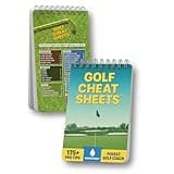 Boopy Golf Cheat Sheets - 175+ Quick Reference Tips Across 36 Shot Types in a Waterproof Pocket Guide - Driving, Short Game & Putting Reference for Beginners - Great Golf Gifts for Golfers
