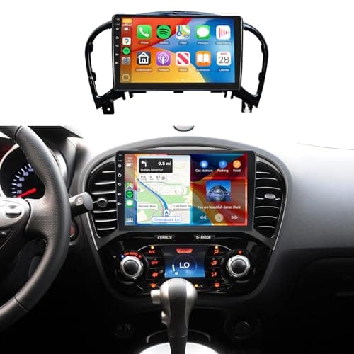 5Ghz WiFi Car Radio Stereo for Nissan Juke 2011-2016,9" Touch Screen/Android 15/Wireless CarPlay/Android Auto/DSP EQ/GPS Navigation/Bluetooth/FM/RDS/SWC/HD Backup Camera 2+64G
