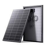 Callsun N-Type 16BB 100 Watt Solar Panel, 100W Solar Panel with 25% High Efficiency Monocrystalline PV Module, Compact Space-Saving for RV, Van, Marine and Off-Grid 12V System