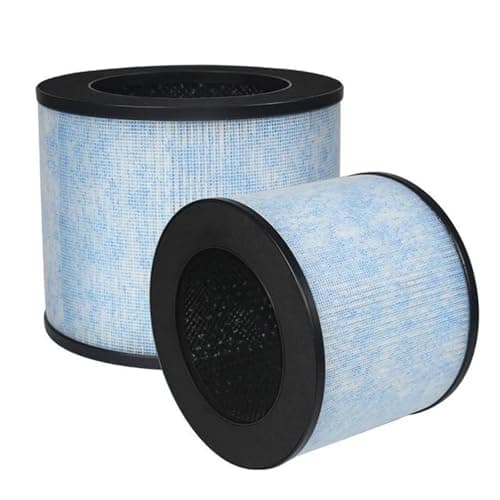 Compatible for AP100 F100 H13 HEPA Air Purifier Filter with Activated Carbon Filtration(2 Pcs)