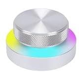 Omquot Custom Multimedia Volume Knob with USB C Connection RGB Light for OS X iOS