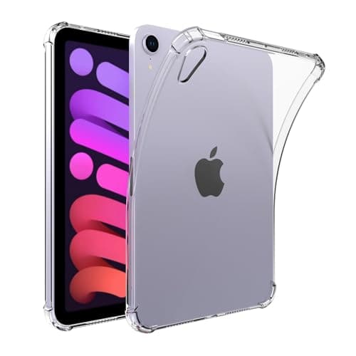 Crystal Clear Case for iPad Mini 1/2/3 (2012,2013,2014) - 7.9inch, Anti-Yellow, Anti-Scratch Soft TPU Transparent Slim Shockproof Tablet Cover for iPad