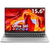 15.6 Inch Windows 11 Laptop, 6500Y Processor, 16GB RAM 256GB Storage Expandable to 512GB, FHD Display with Numpad, Office 365 Pre-Installed, Wi-Fi 5 Bluetooth 4.2, Type-C for Student & Business