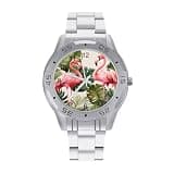 FekiLoot Watches for Men Big Face Stainless Steel Wristwatch Casual Watch