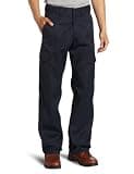 Dickies Men's Relaxed Straight Leg Cargo Work Pant, Dark Navy, 34W x 32L